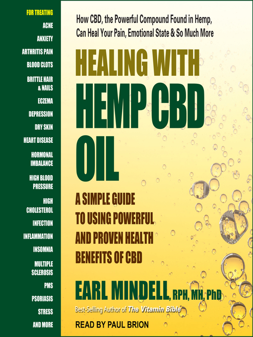 Title details for Healing with Hemp CBD Oil by Earl Mindell, RPh, MH, PhD - Wait list